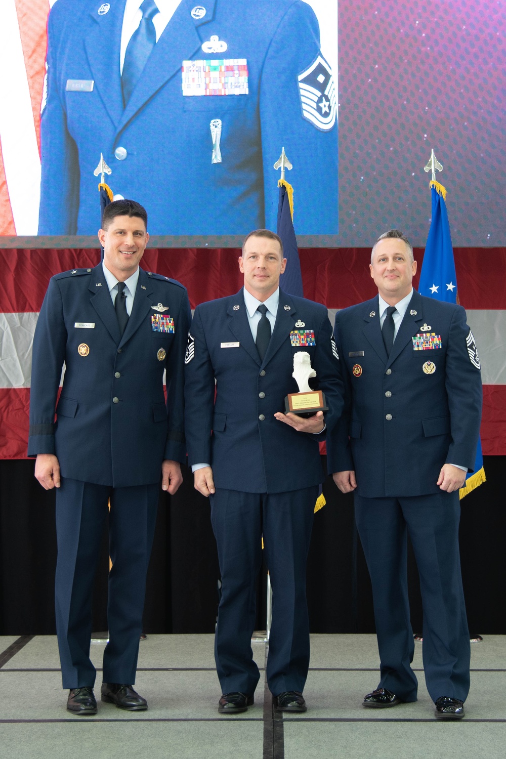 Maintainence troop selected as first sergeant of the year