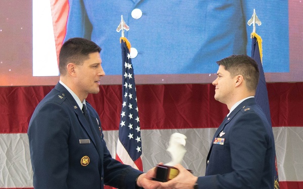 KC-135 pilot selected as company grade officer of the year