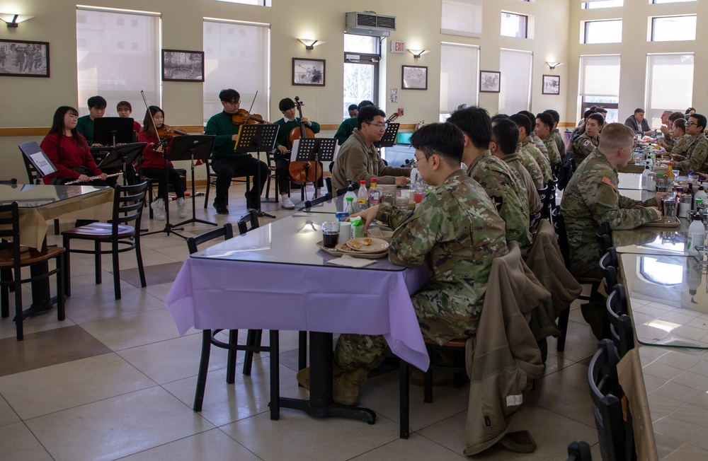 PTU Brillante Music Club Holiday Performance at Camp Humphreys