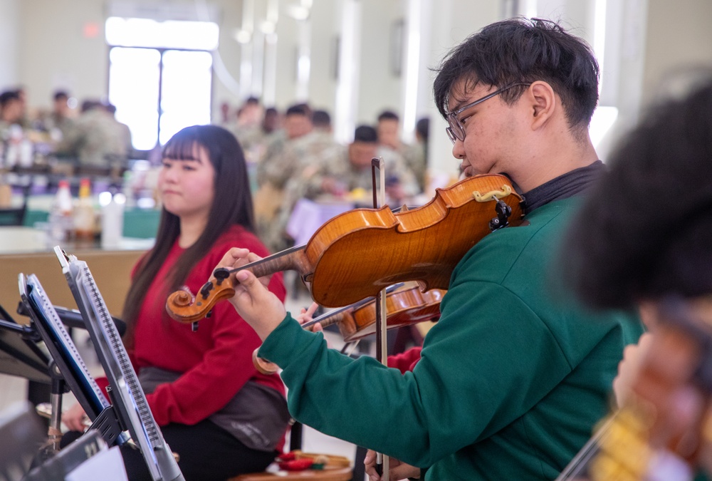 PTU Brillante Music Club Holiday Performance at Camp Humphreys