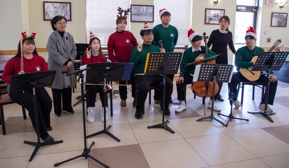 PTU Brillante Music Club Holiday Performance at Camp Humphreys