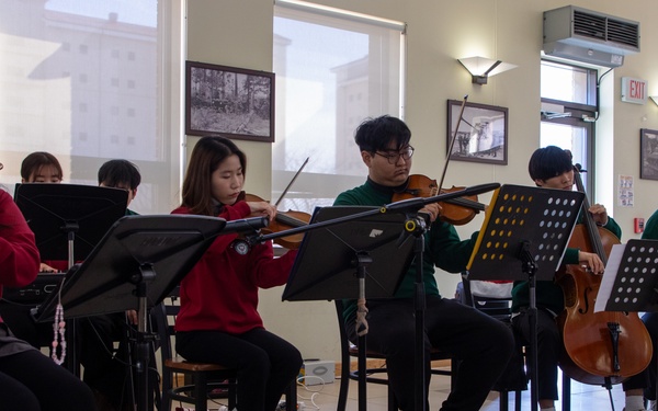 PTU Brillante Music Club Holiday Performance at Camp Humphreys