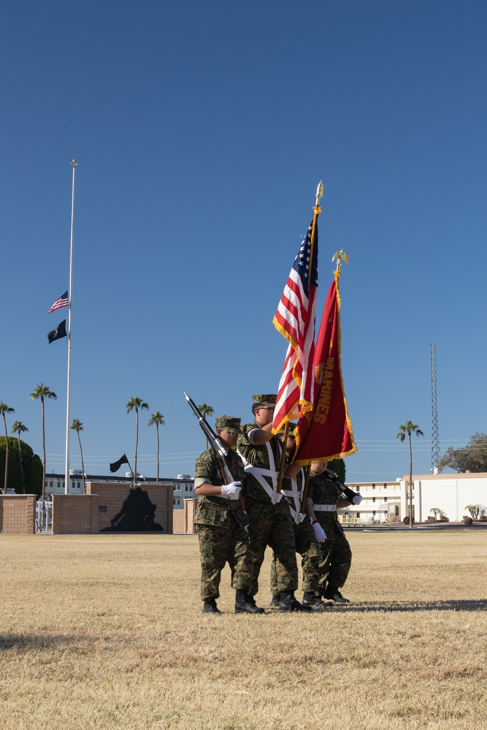 MCAS Yuma hosts a Territorial Young Marines Graduation