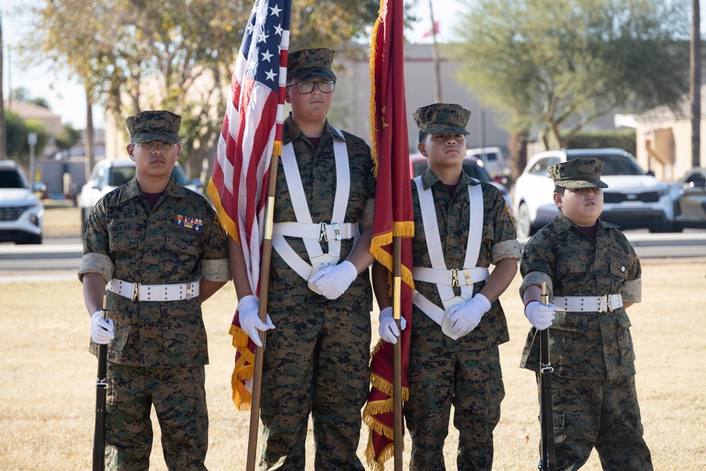 MCAS Yuma hosts a Territorial Young Marines Graduation