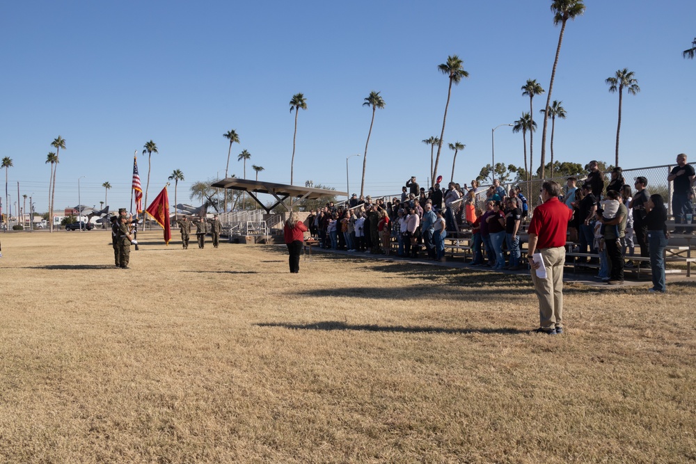 MCAS Yuma hosts a Territorial Young Marines Graduation