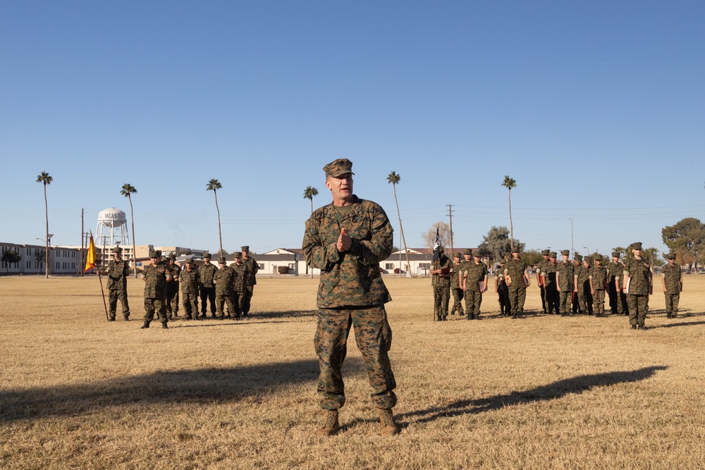 MCAS Yuma hosts a Territorial Young Marines Graduation