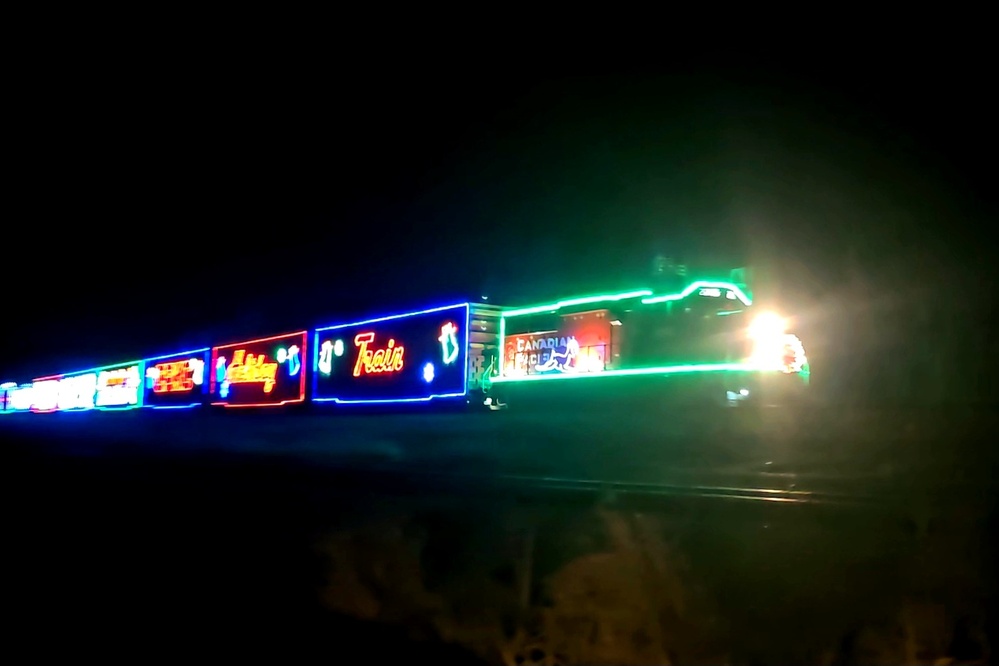 2024 Holiday Train travels through Fort McCoy