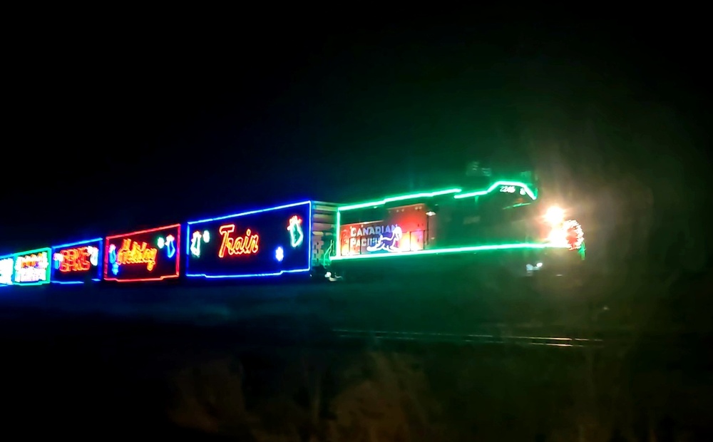 2024 Holiday Train travels through Fort McCoy