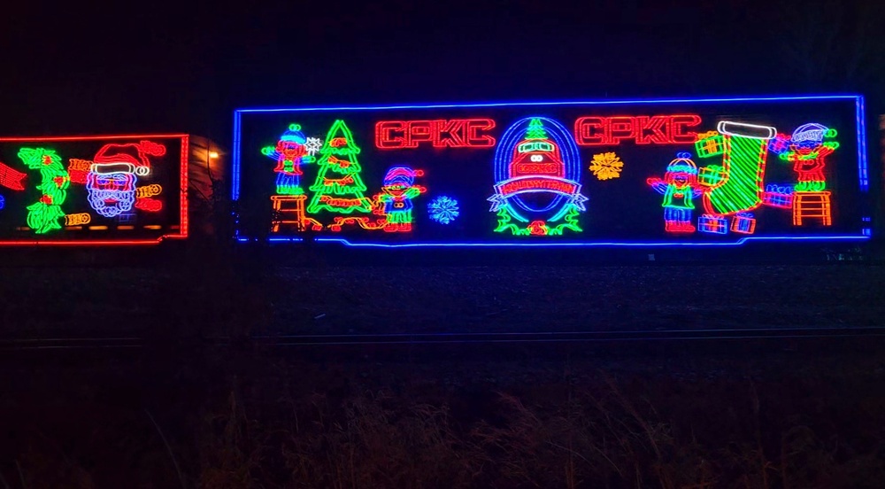 2024 Holiday Train travels through Fort McCoy