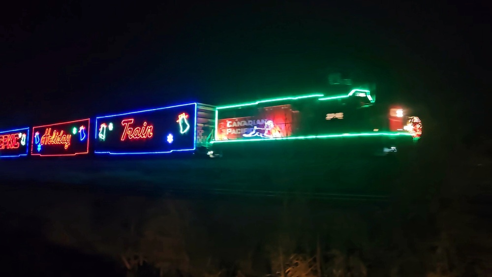 DVIDS Images 2024 Holiday Train travels through Fort McCoy [Image