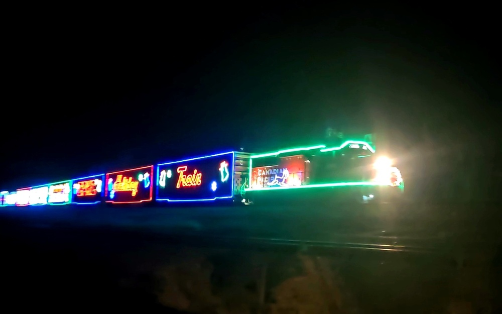 2024 Holiday Train travels through Fort McCoy