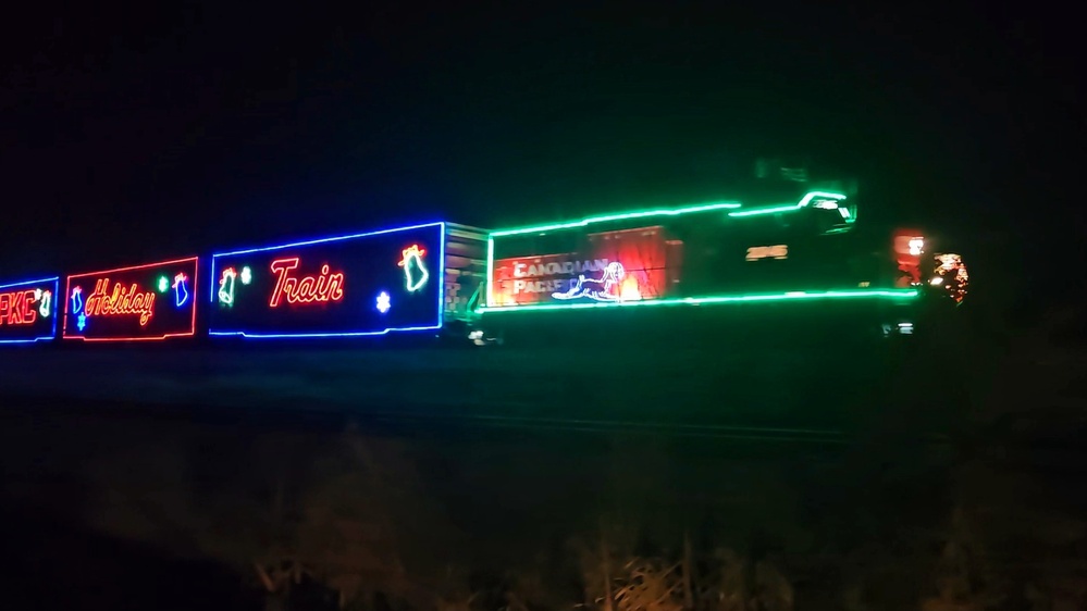 DVIDS Images 2024 Holiday Train travels through Fort McCoy [Image