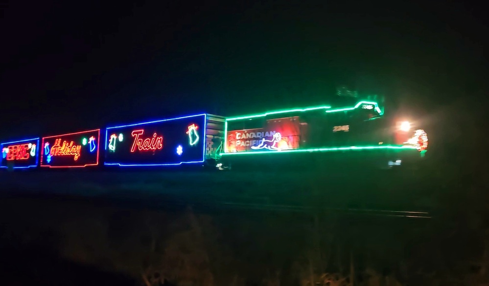 DVIDS Images 2024 Holiday Train travels through Fort McCoy [Image