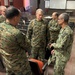 14th chief of Navy Medical Corps meets medical leaders at Camp Pendleton in final visit as corps chief