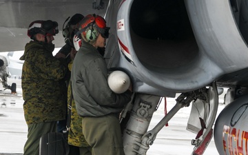 U.S. Marines transport ordnance in northern Japan