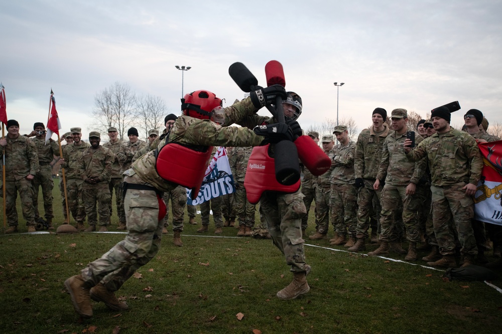 3rd Squadron, 2nd Cavalry Regiment Pugil Stick Bout