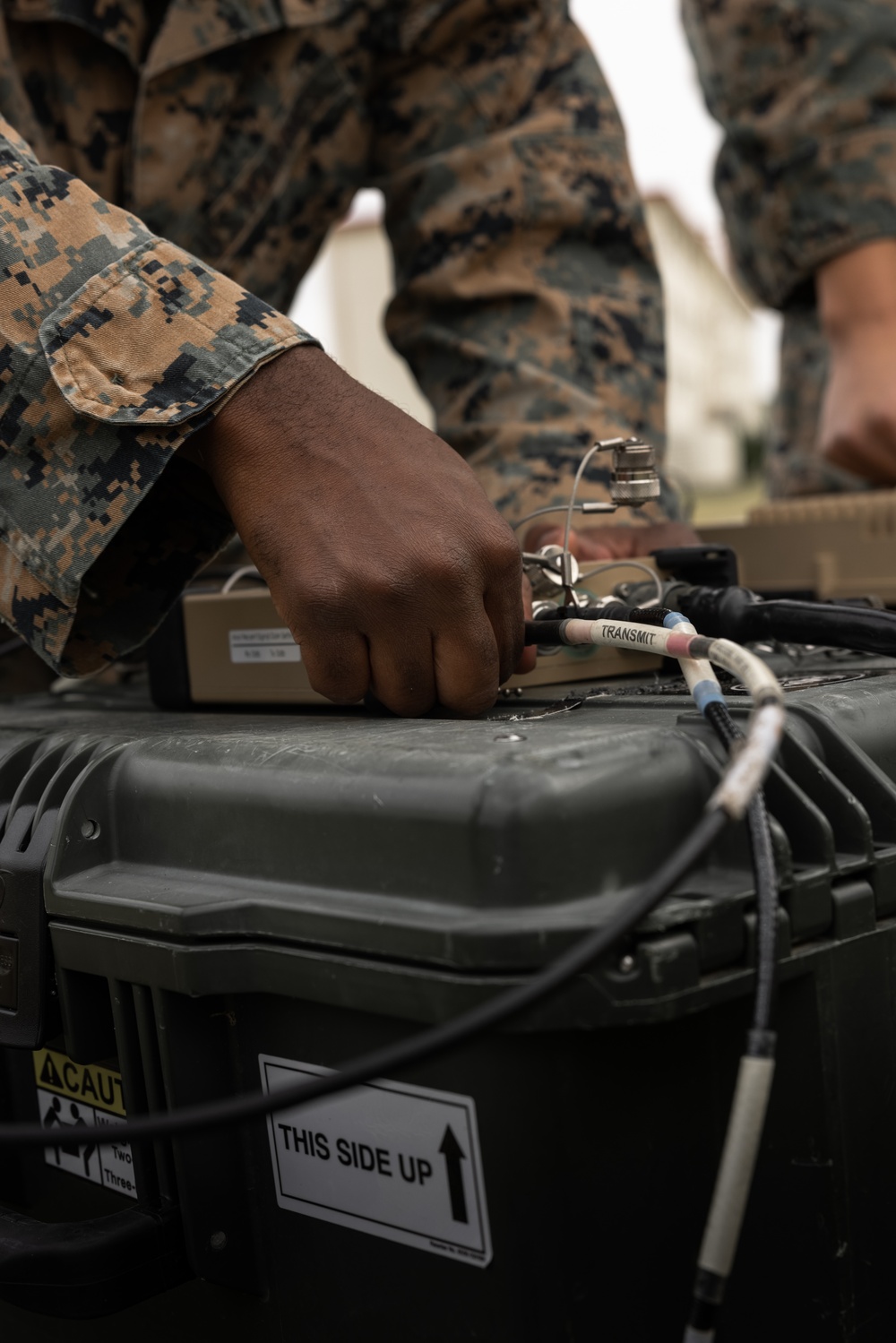 3d Intel Bn Talent Aries 25.1 | Marines Set Up Satellite Communications