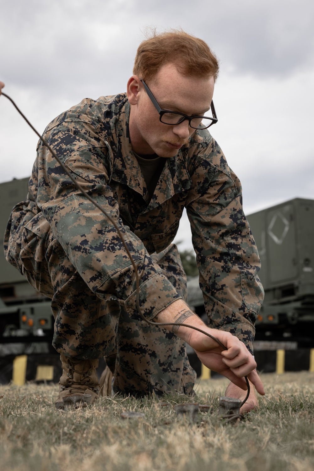 3d Intel Bn Talent Aries 25.1 | Marines Set Up Satellite Communications