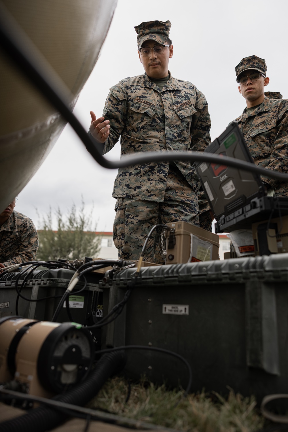 3d Intel Bn Talent Aries 25.1 | Marines Set Up Satellite Communications