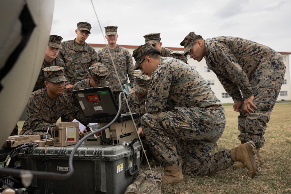 3d Intel Bn Talent Aries 25.1 | Marines Set Up Satellite Communications