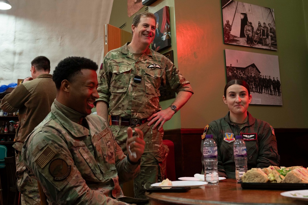 Air Commodore Nick Paton, ISTAR force commander visits RAF Mildenhall
