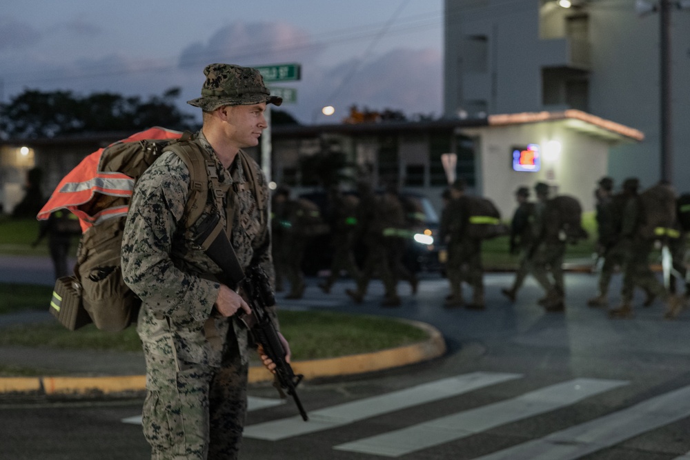 3d Intel Bn Talent Aries 25.1 | Marines Conduct 15k Hike