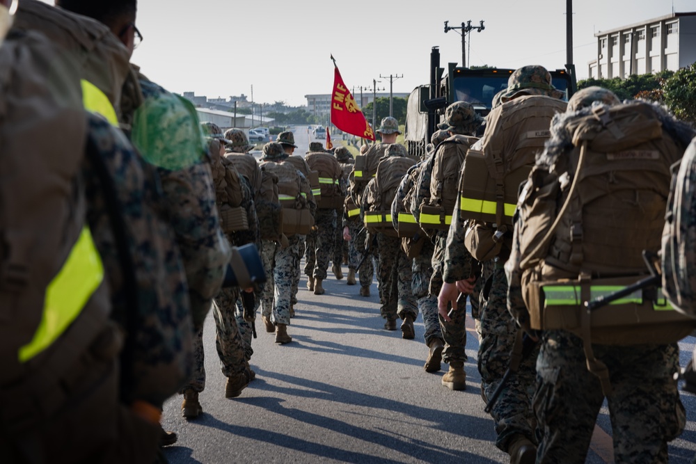 3d Intel Bn Talent Aries 25.1 | Marines Conduct 15k Hike