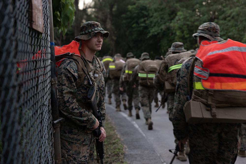 3d Intel Bn Talent Aries 25.1 | Marines Conduct 15k Hike