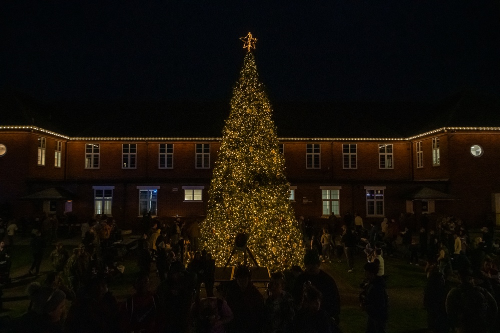 RAF Mildenhall Tree Lighting