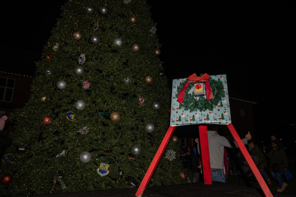 RAF Mildenhall Tree Lighting