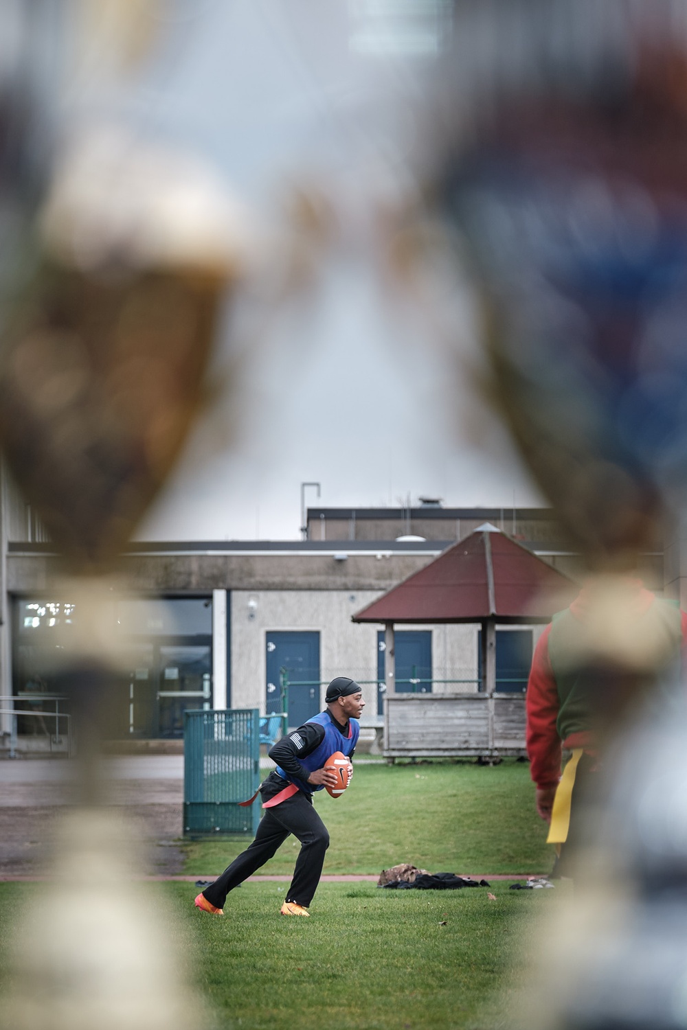 52d ADA Brigade Celebrates Thanksgiving with Turkey Bowl in Ansbach