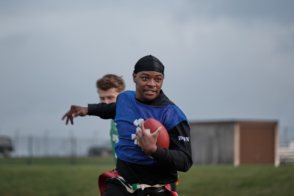 52d ADA Brigade Celebrates Thanksgiving with Turkey Bowl in Ansbach