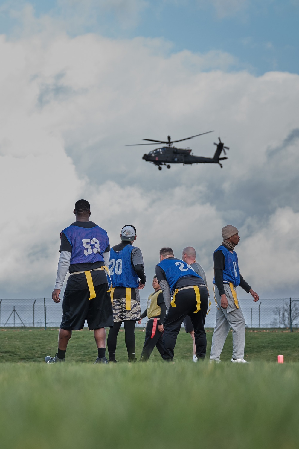 52d ADA Brigade Celebrates Thanksgiving with Turkey Bowl in Ansbach