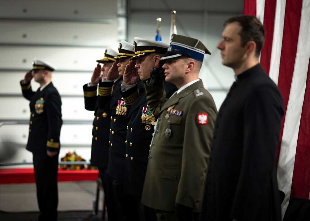 NSF Redzikowo, Poland Change of Command