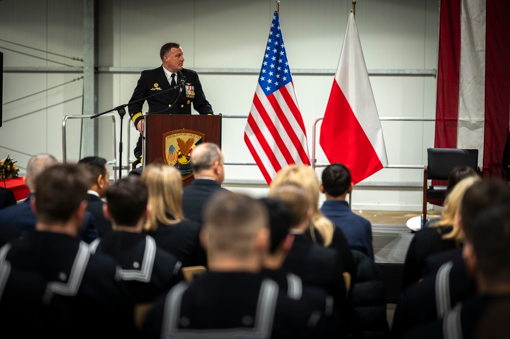 NSF Redzikowo, Poland Change of Command