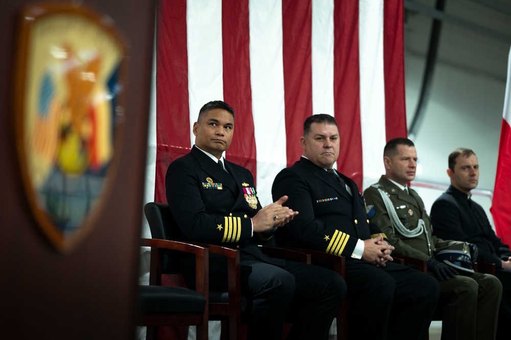 NSF Redzikowo, Poland Change of Command