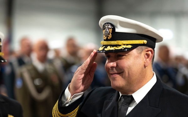 NSF Redzikowo, Poland Change of Command