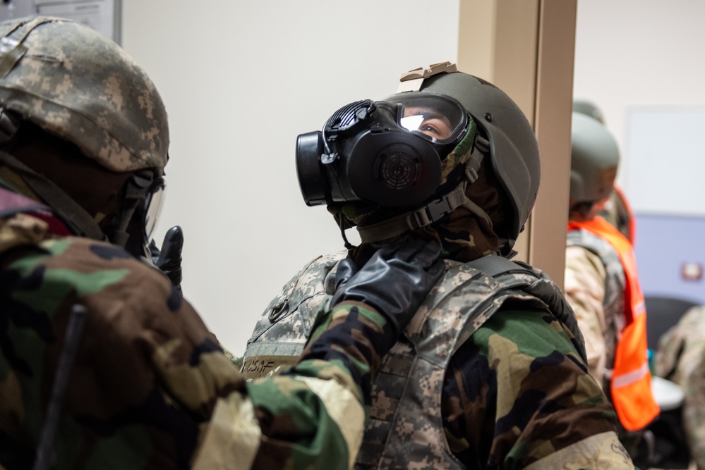 31 FW Conducts CBRN Exercise