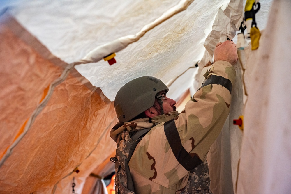 31 FW Conducts CBRN Exercise