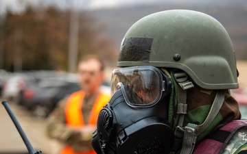 31 FW Conducts CBRN Exercise