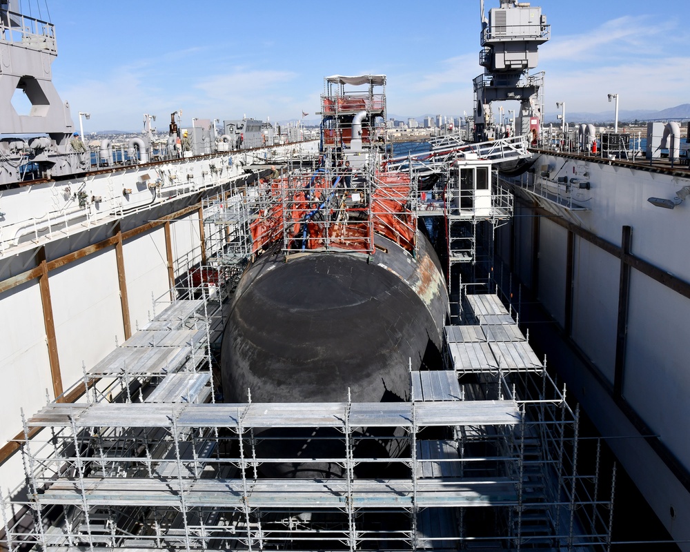 USS Asheville (SSN 758) in ARDM 5