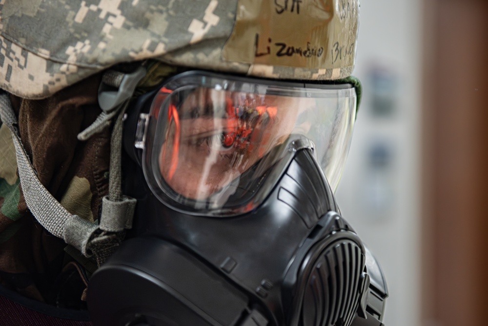 31 FW Conducts CBRN Exercise