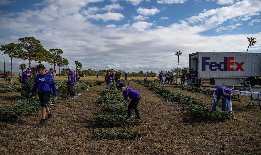 Trees for Troops delivers Christmas spirit to MacDill AFB