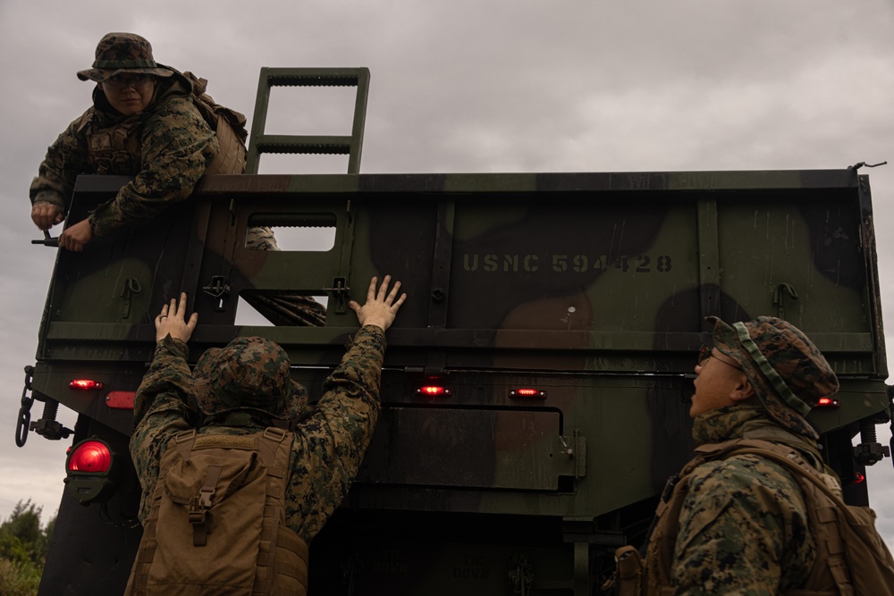 CLB 31 Conducts Combat Service Support Area exercise