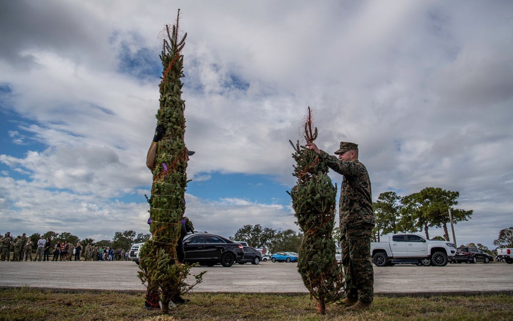 Trees for Troops delivers Christmas spirit to MacDill AFB