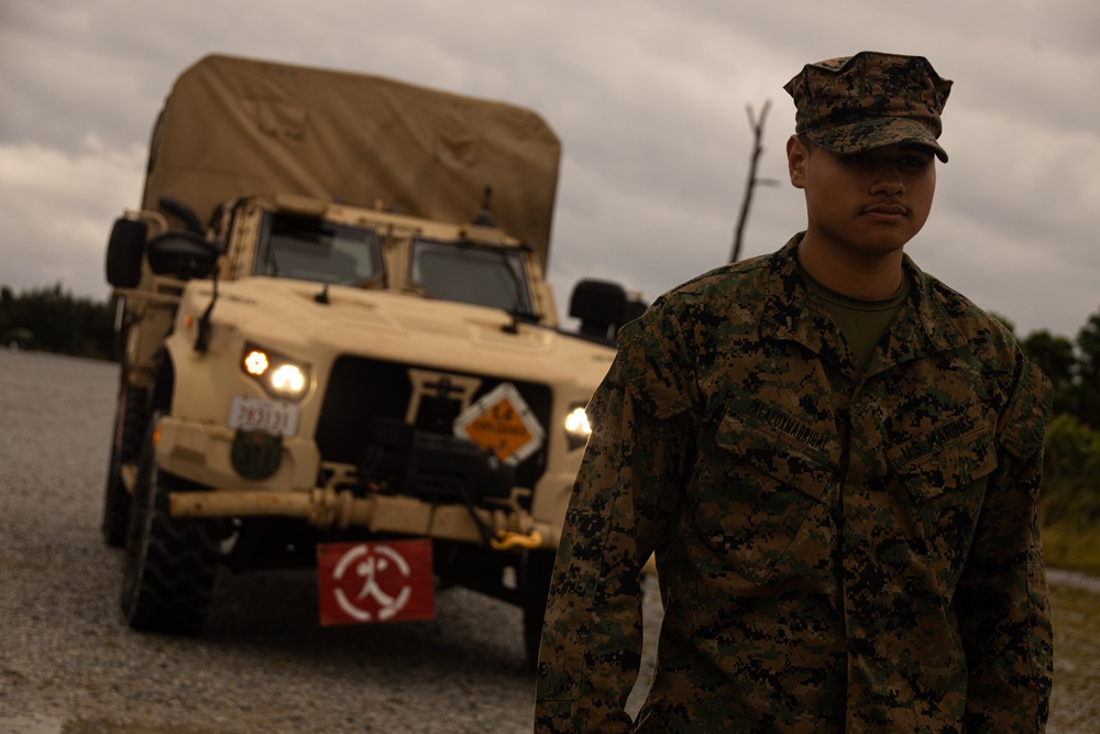 CLB 31 Conducts Combat Service Support Area exercise