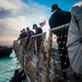 USS Bulkeley departs from Larnaca, Cyprus