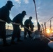 USS Bulkeley departs from Larnaca, Cyprus