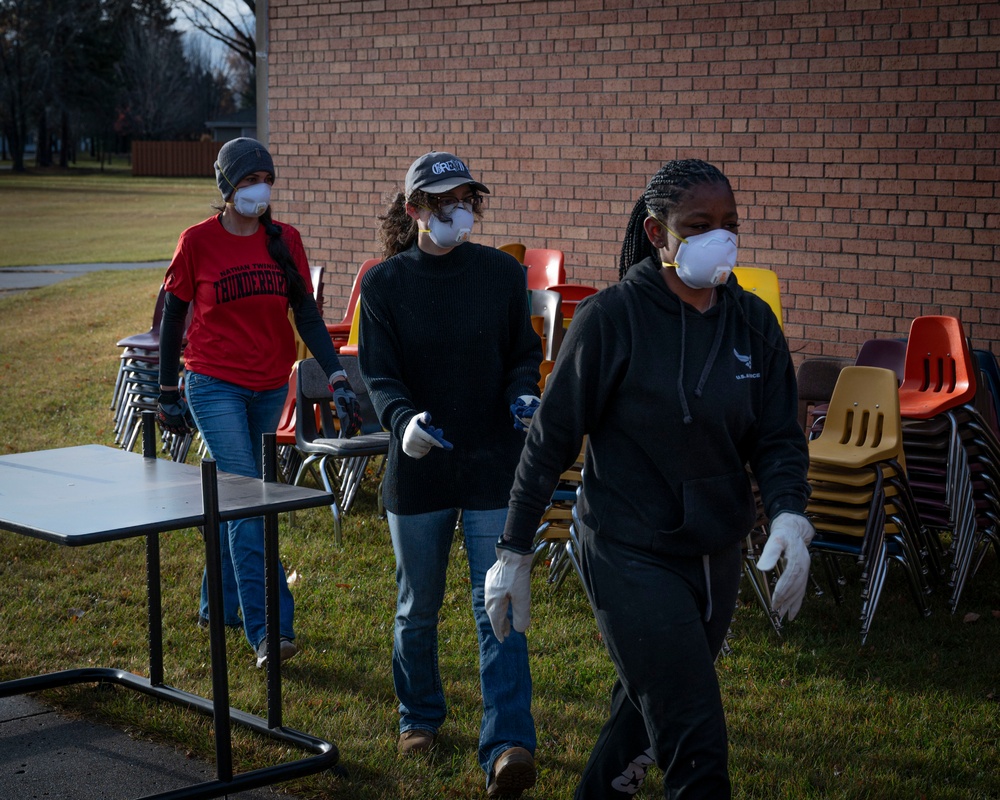 Grand Forks AFB prepares Eielson Elementary for demolition, advances Twining School project
