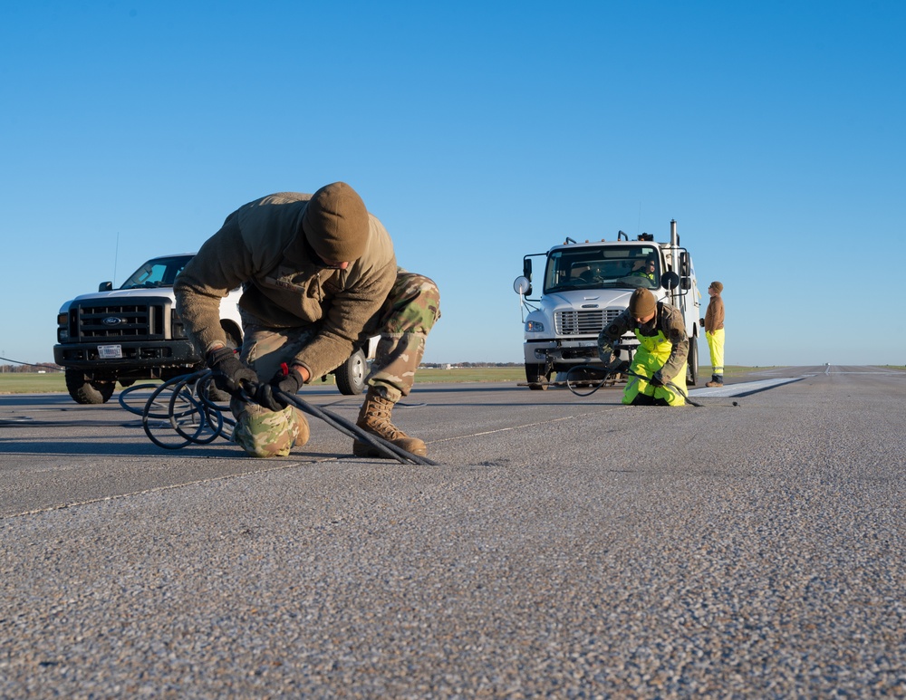 airfield crack repairs